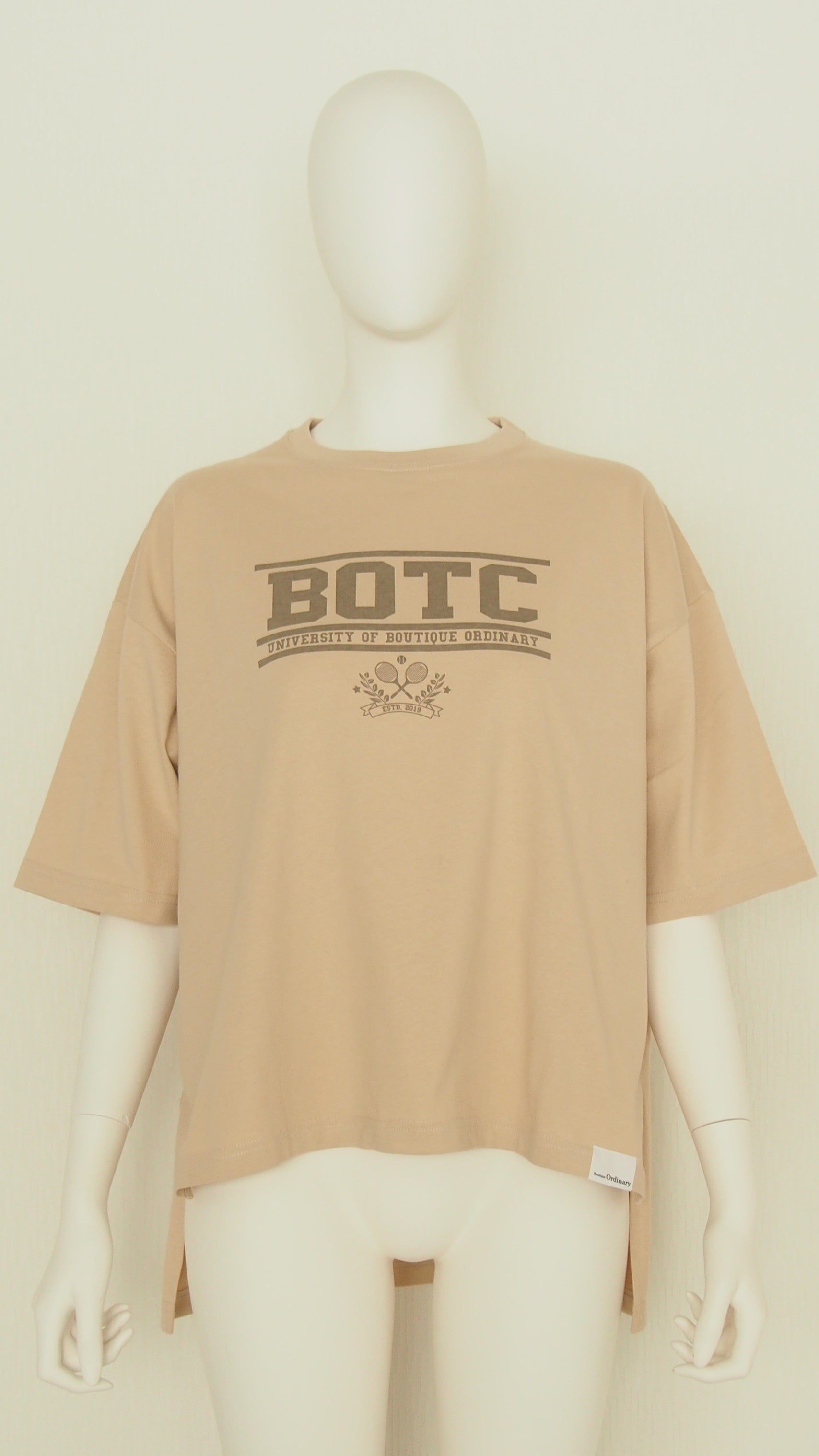 【Ordinary】"BOTC" ワイドTシャツ/BO26-529T