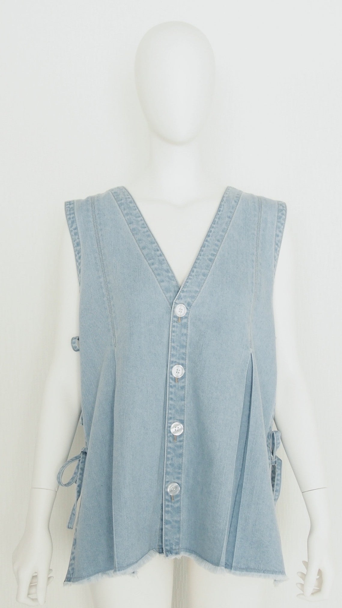 【Ordinary】2wayサイドタイデニムベスト/BO26-530V