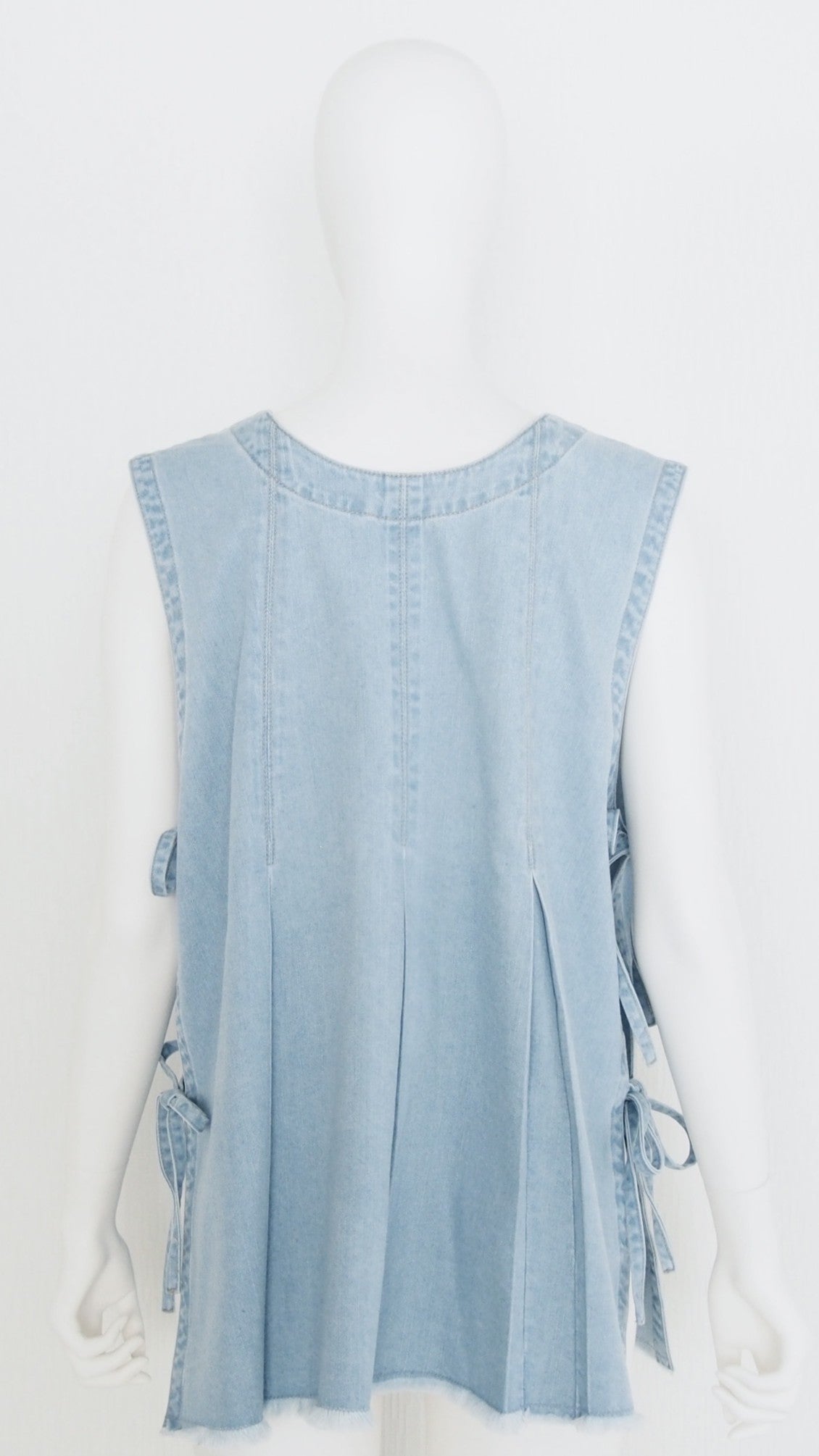 【Ordinary】2wayサイドタイデニムベスト/BO26-530V