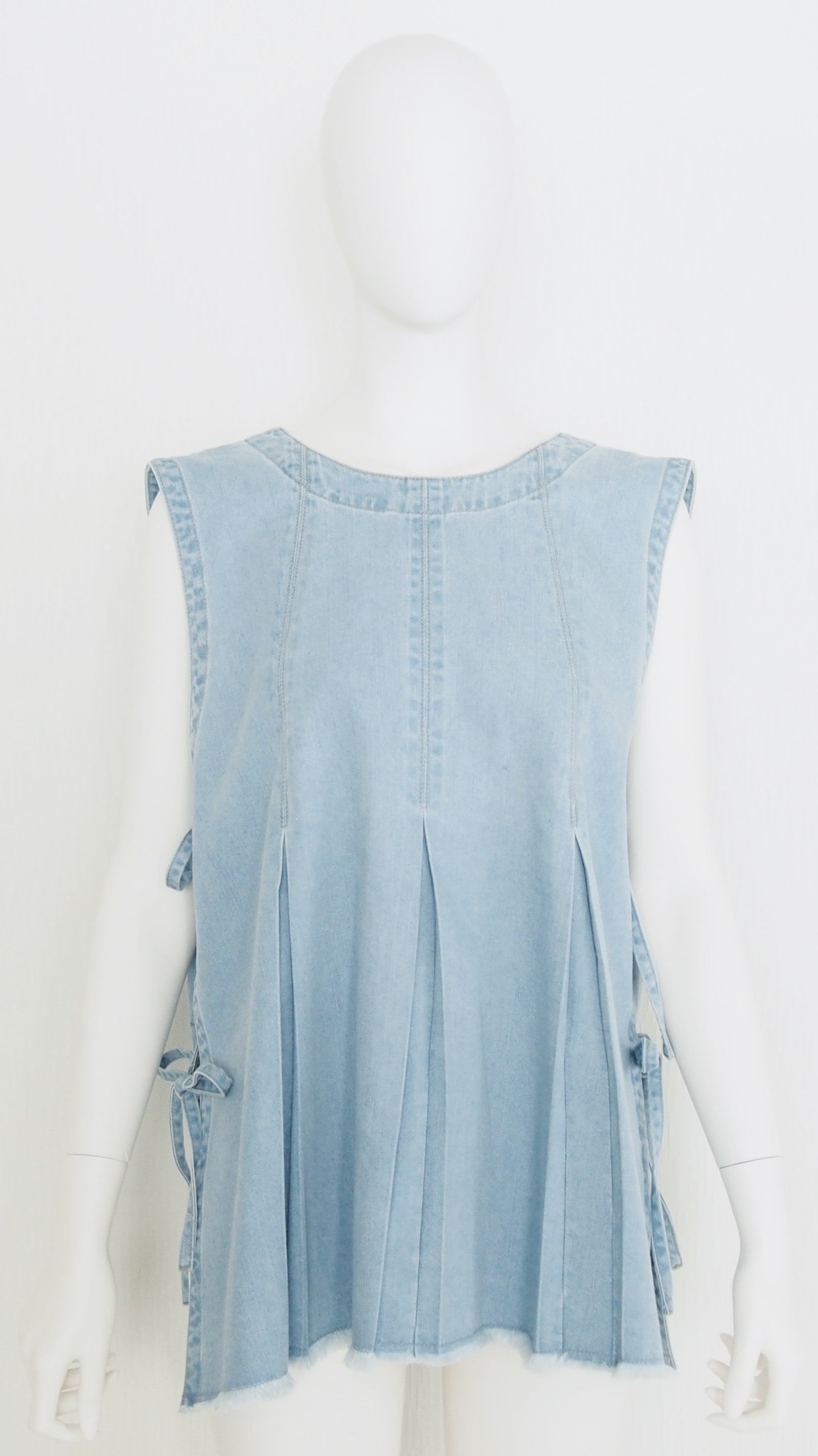 【Ordinary】2wayサイドタイデニムベスト/BO26-530V