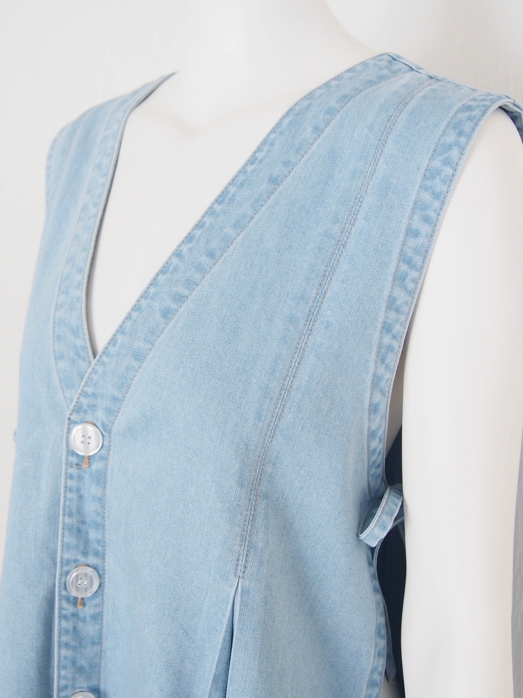 【Ordinary】2wayサイドタイデニムベスト/BO26-530V