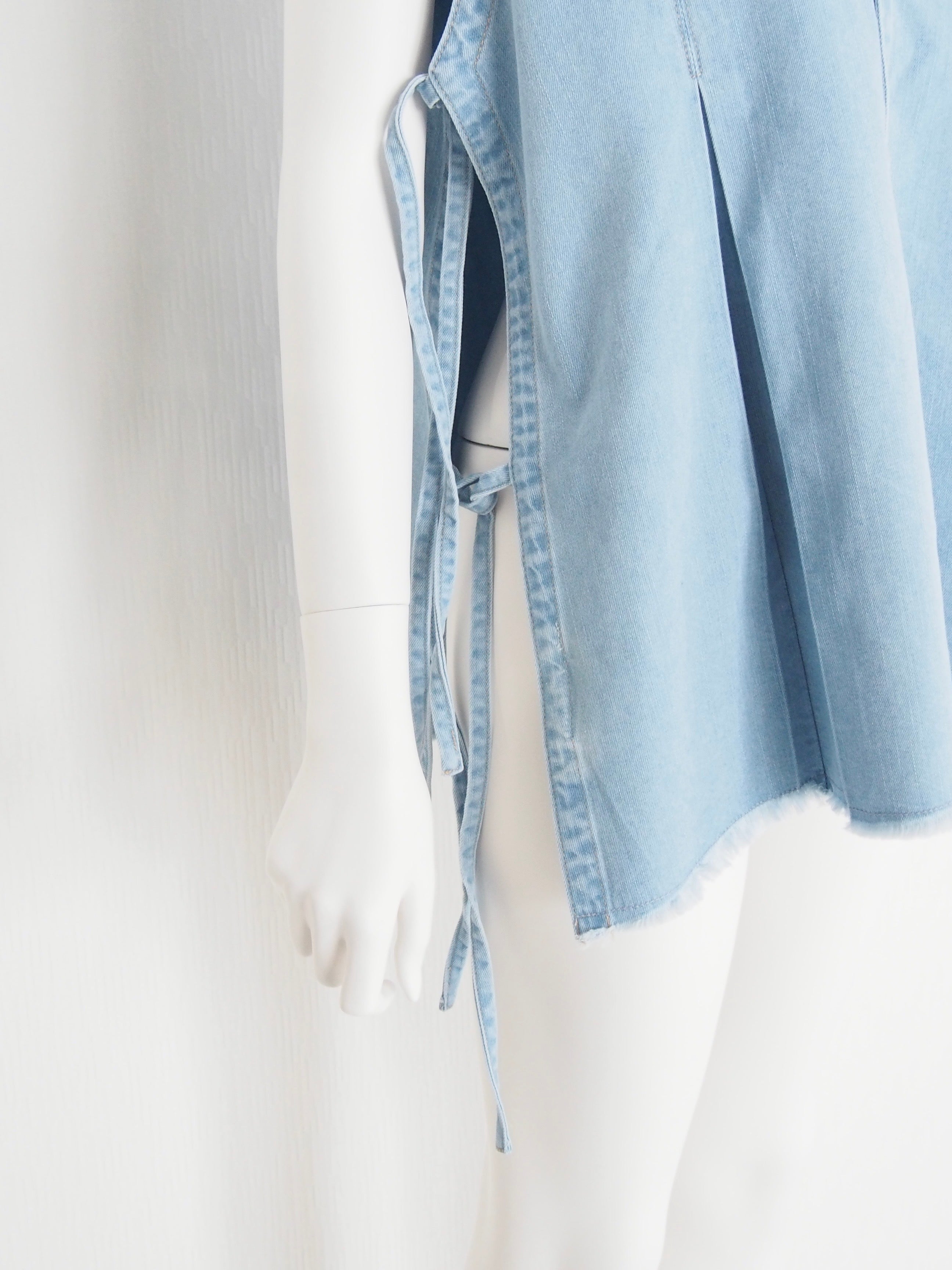 【Ordinary】2wayサイドタイデニムベスト/BO26-530V