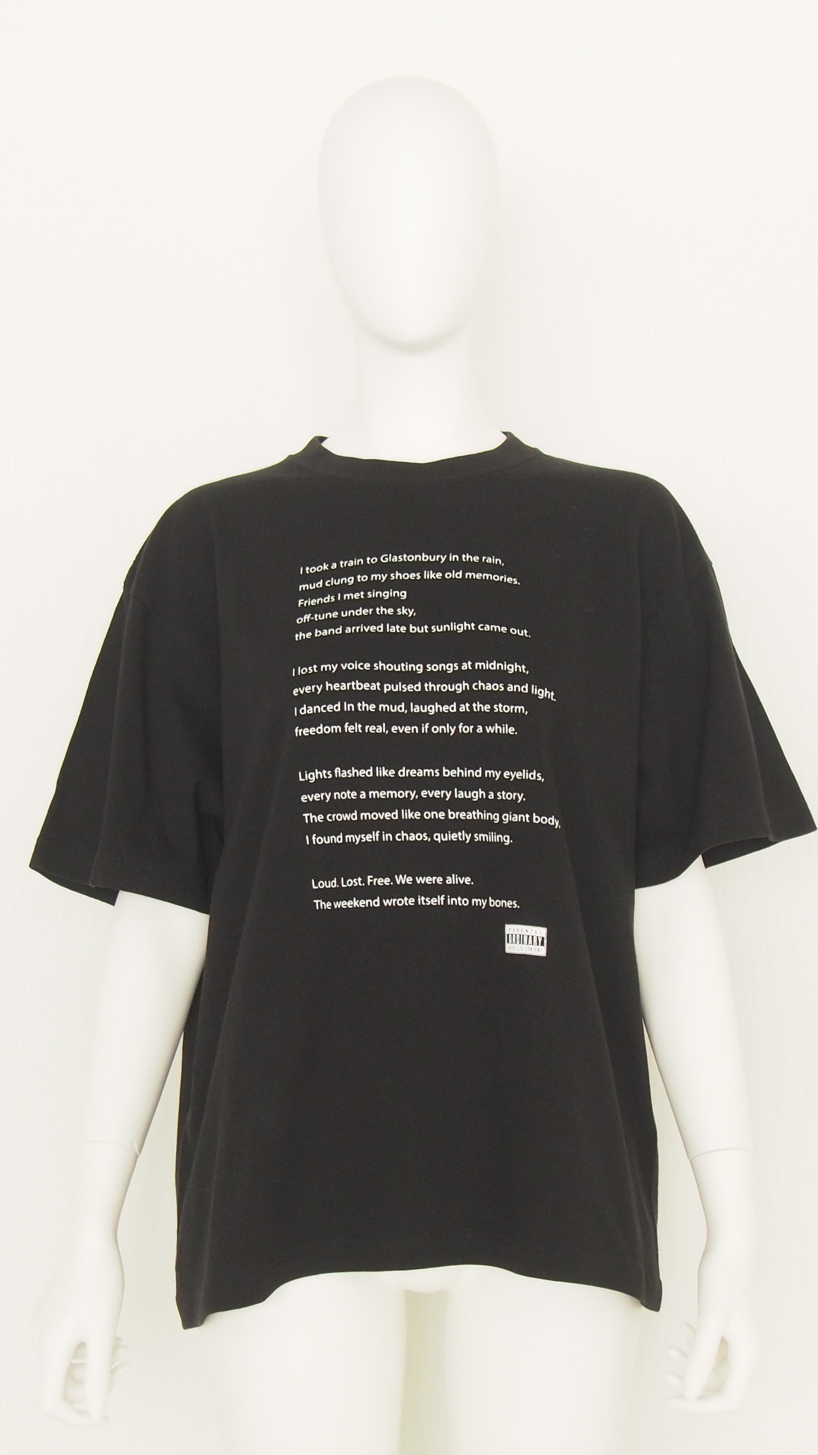 【Ordinary】ポエムプリントTシャツ/BO26-534T