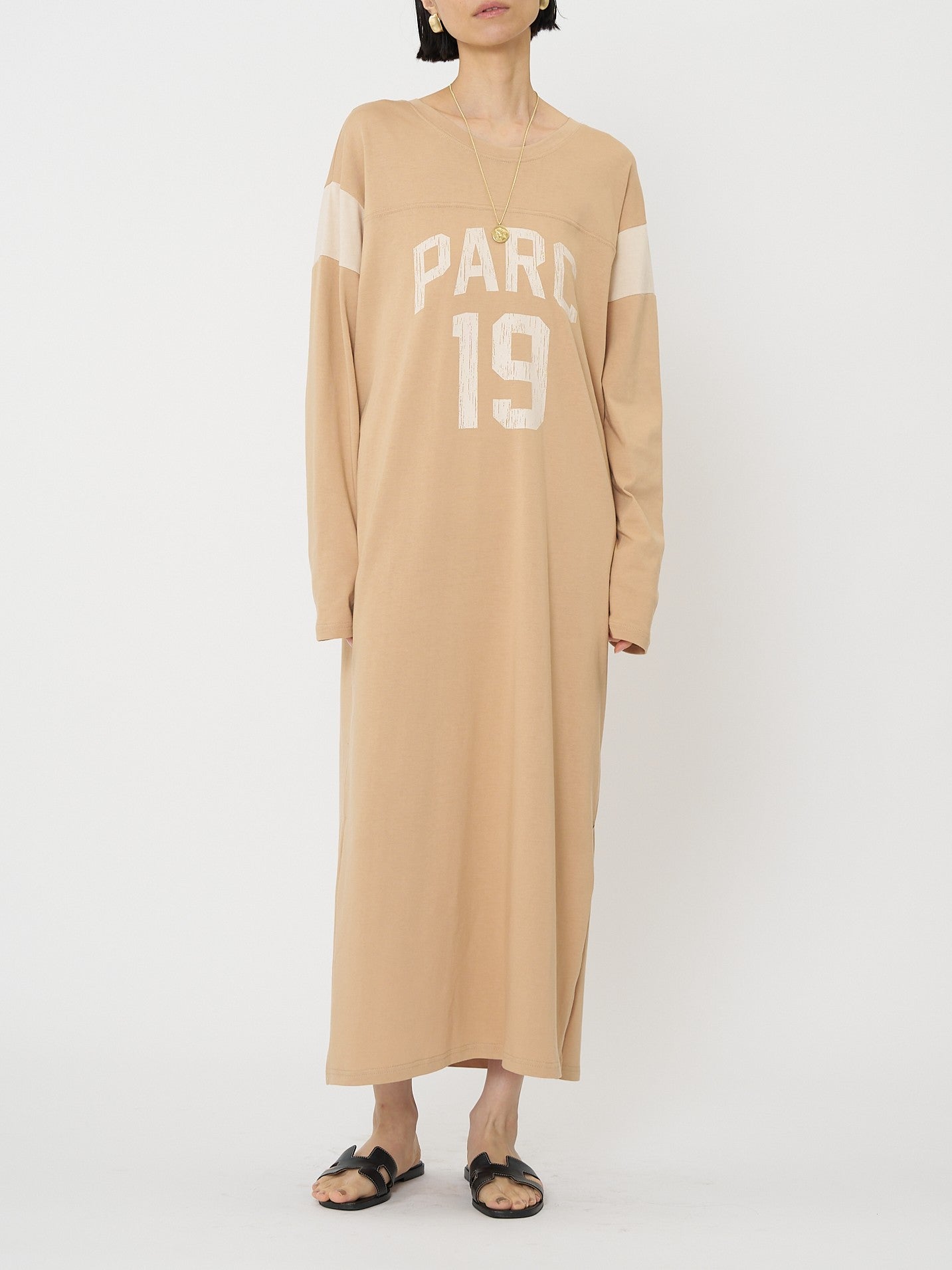 【CHIGNON】”PARC”プリントロングワンピース/5461-106KK