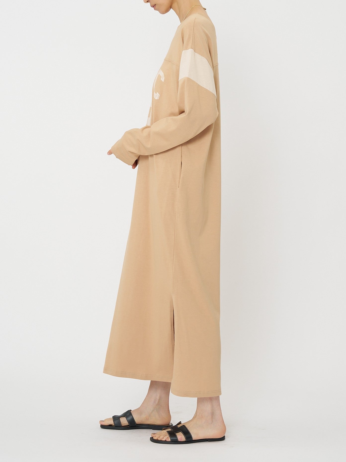 【CHIGNON】”PARC”プリントロングワンピース/5461-106KK