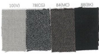 【QTUME】ソフトフランネル2WAYラップ風スカート/552-26539 550-26569