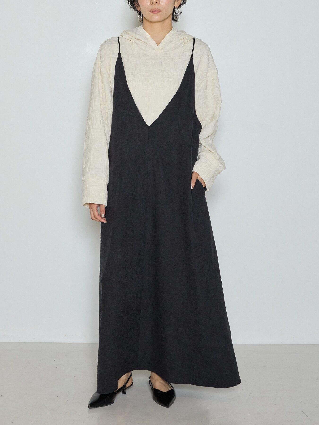 【CHIGNON】スエードタッチダブルコードワンピース/5565-321KK