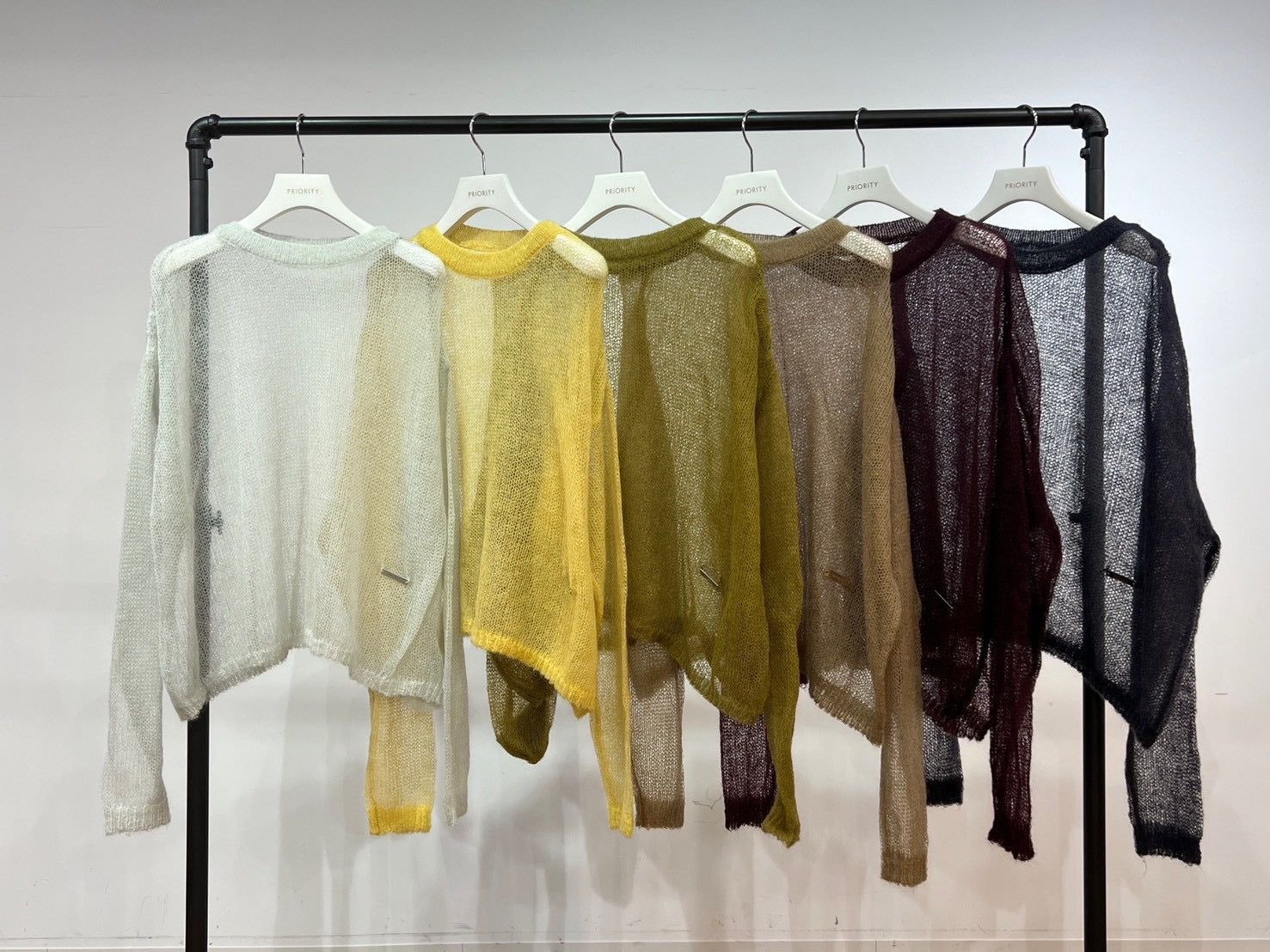【PRIORITY】キッドモヘアシアーニット/P66114KR