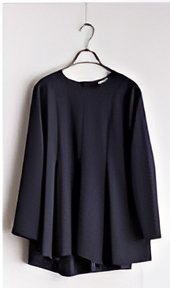 【STELLA CIFFON】ウォースフィルツイルイレギュラーヘムトップ/ST3-23404