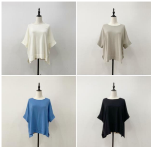 【siro de labonte】ワイドニットTシャツ/R523102
