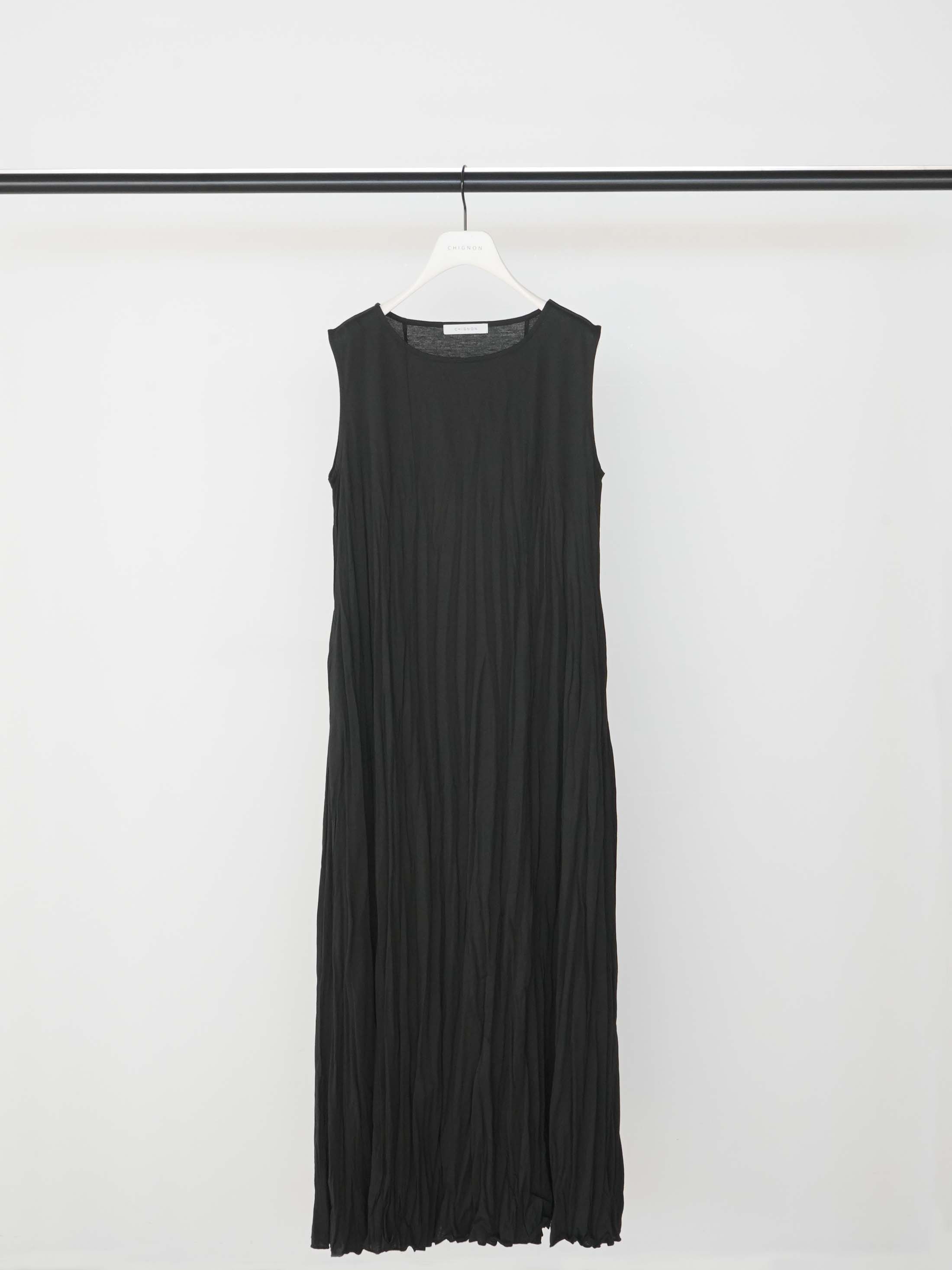 【CHIGNON】ラインワッシャーフレアワンピース/5862-321KK