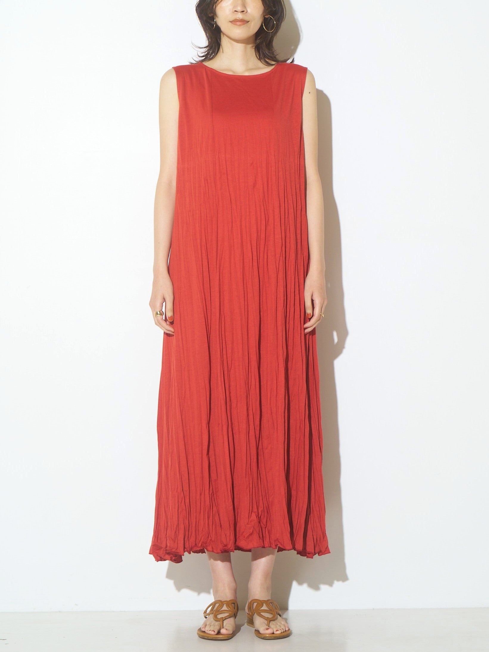 【CHIGNON】ラインワッシャーフレアワンピース/5862-321KK