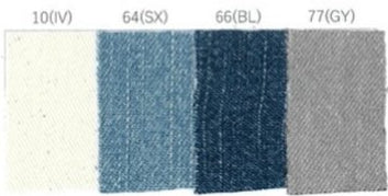 【QTUME】8onzデニムボリュームスリーブジャケット/612-24000