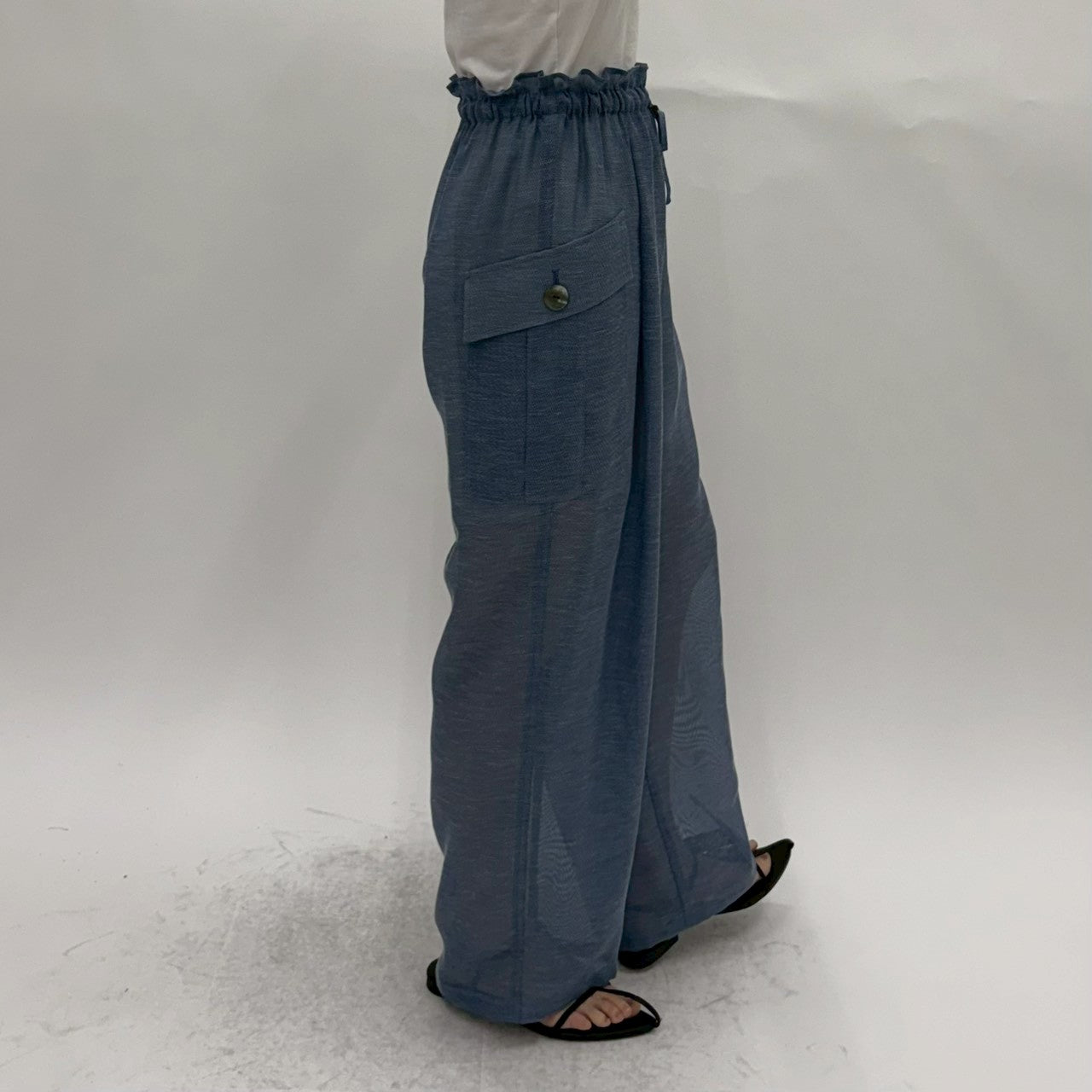 【cafune】エアリーメッシュカーゴパンツ/25612