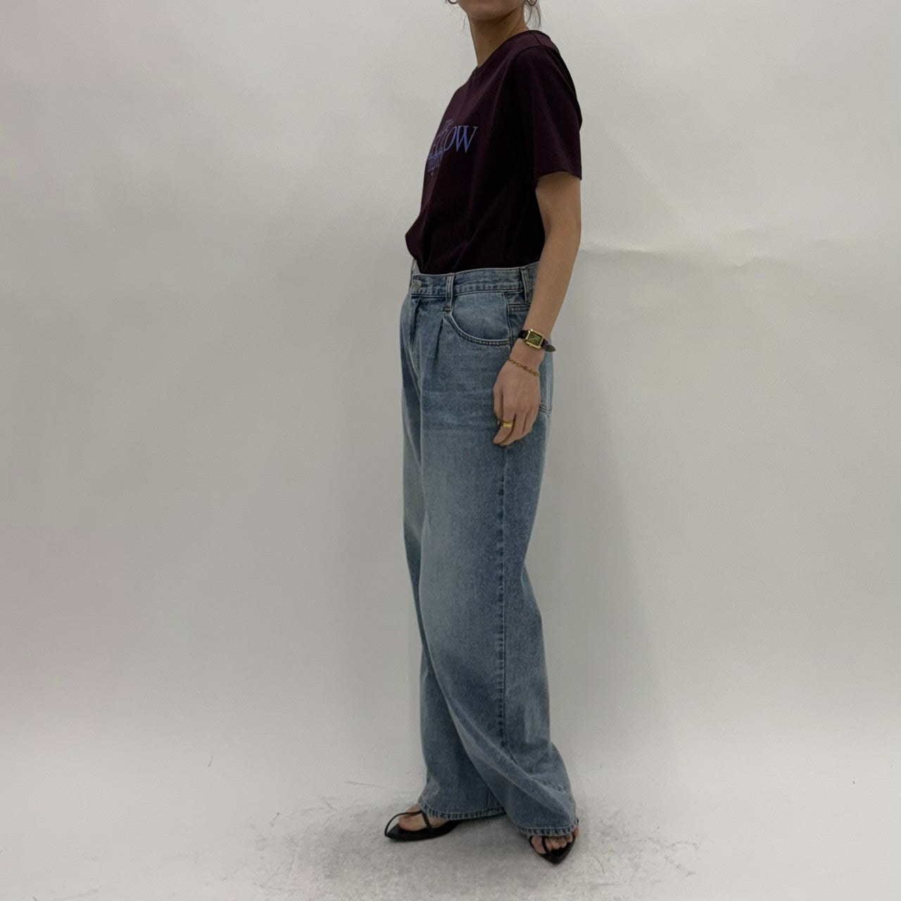 【cafune】プレミアムコットンロゴT/25937