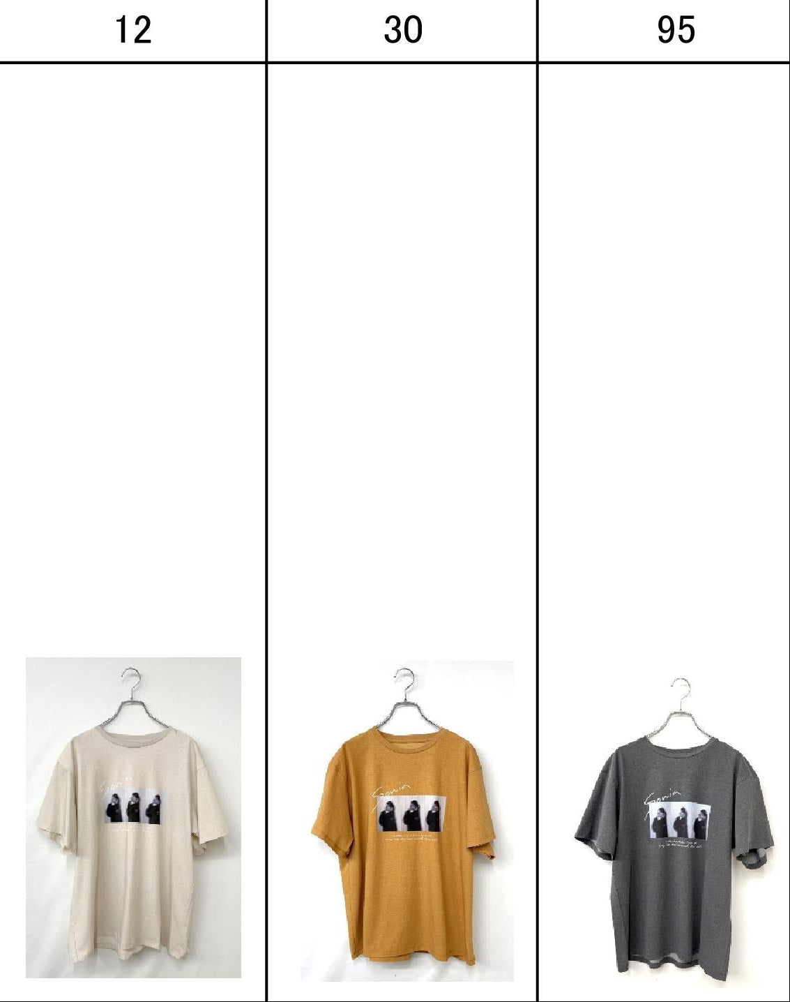 【cafune】ヴィンテージライクフォトT/25943