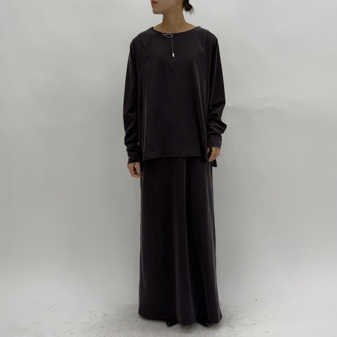 【cafune】フィブリルキュプラジャージープルオーバー/35912