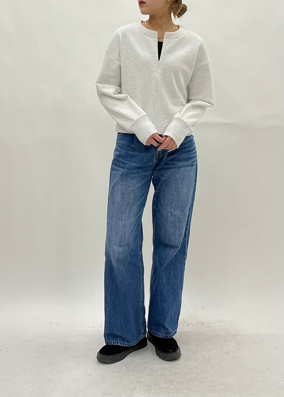 【PASSIONE】ノーカラージャケット/36913