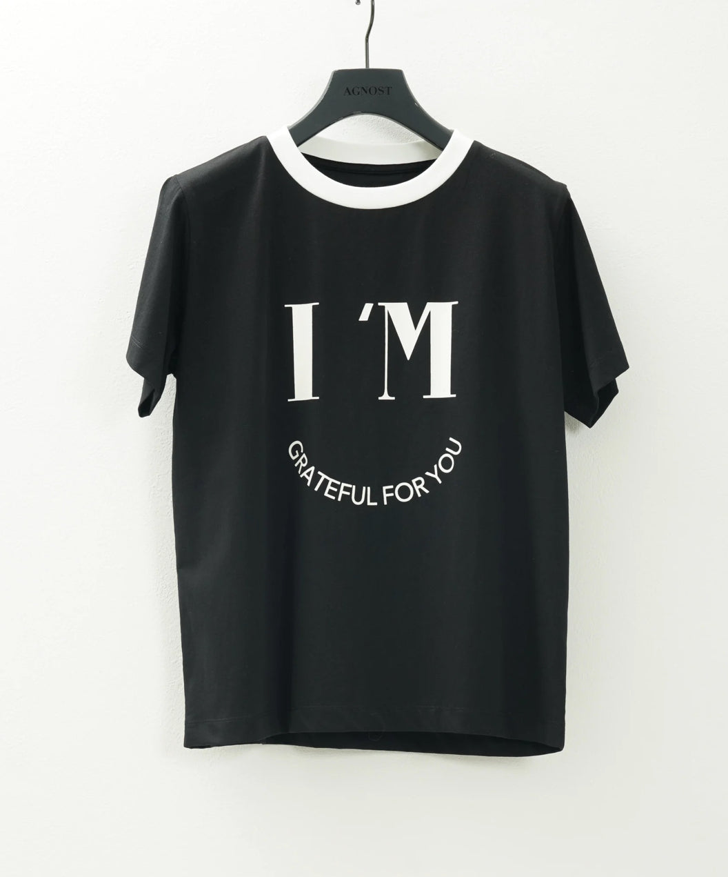 【AGNOST】63414081_ SMILE LIKE ロゴT