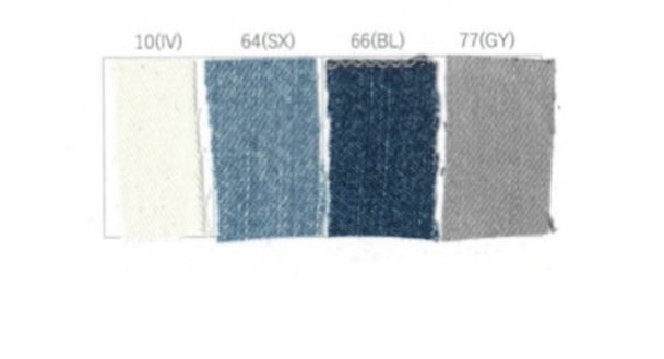 【QTUME】8onzデニムワイドバレルレッグパンツ/612-26000