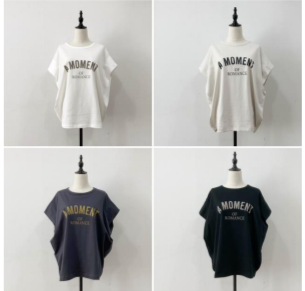 【siro de labonte】A MOMENTタックスリーブTシャツ/R523216
