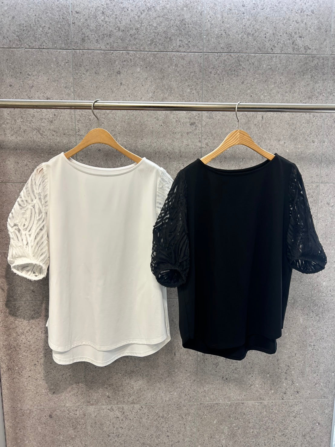 【ROSIEE】袖刺繡レーストップス/R753201