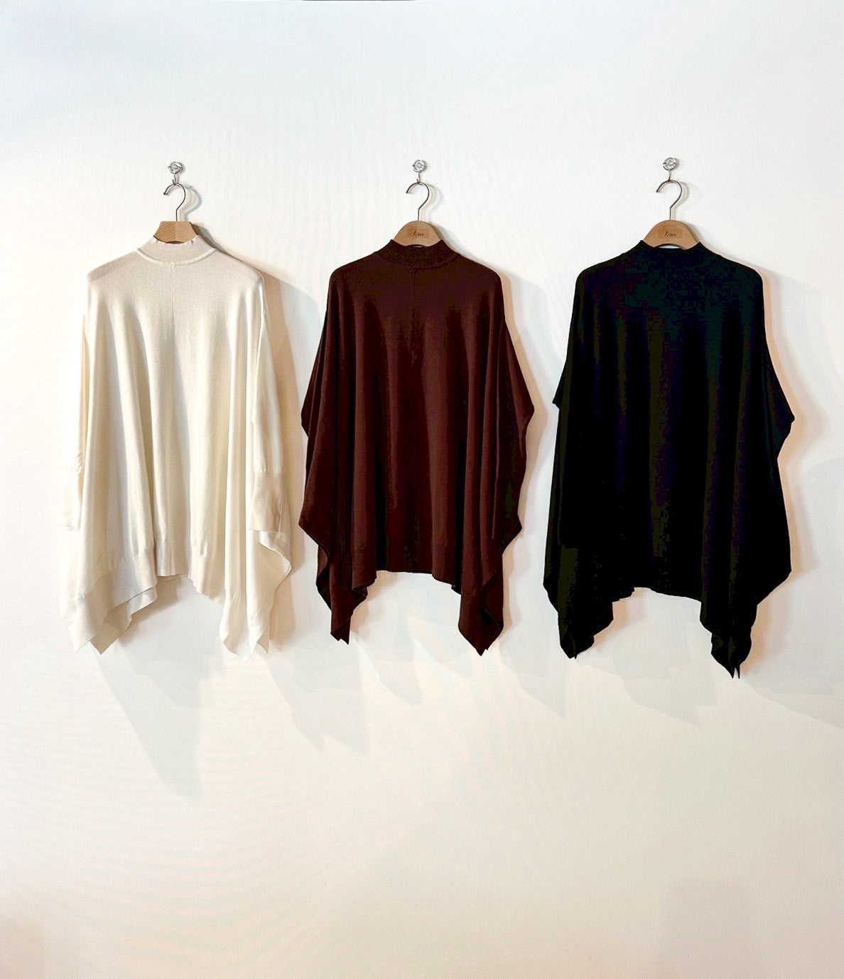 【RILATO】ハイネックニットポンチョ/R25407