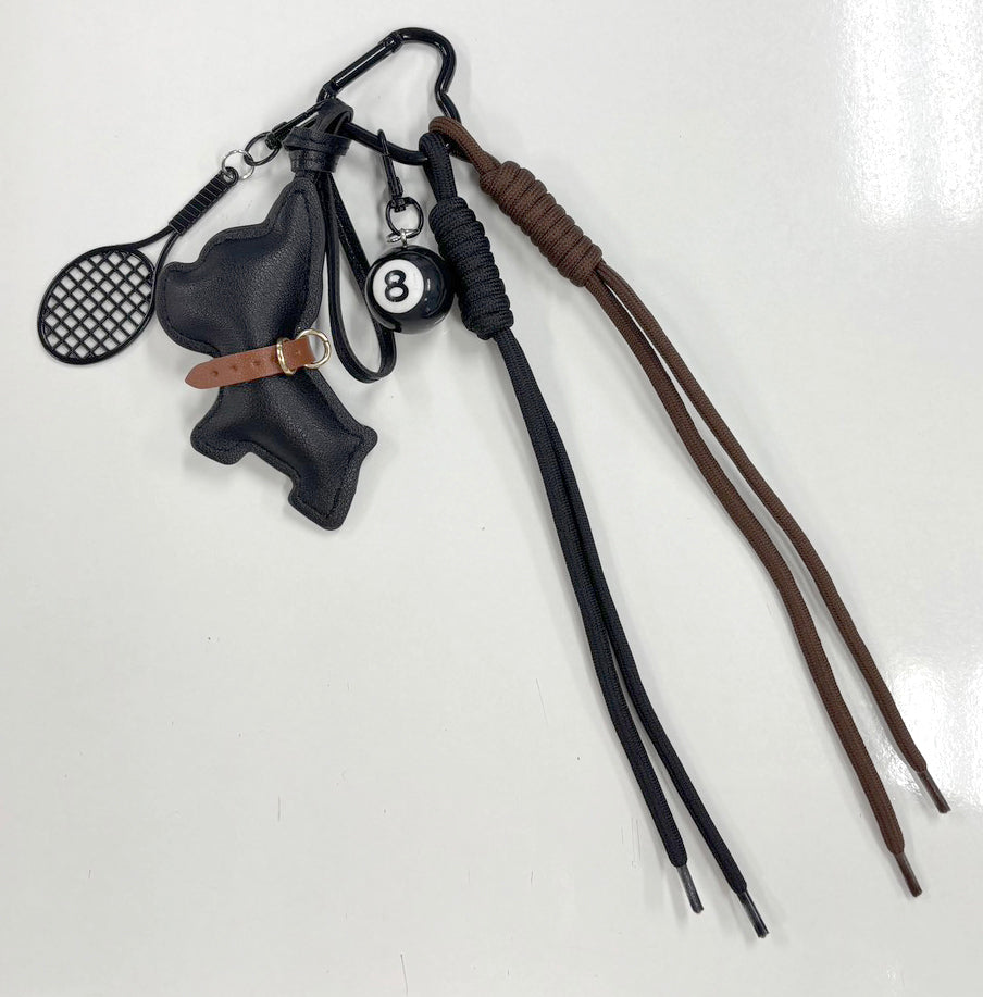 【ROSIEE】チャーム付フレンチブルドッグプリントマルシェバッグ/R781032