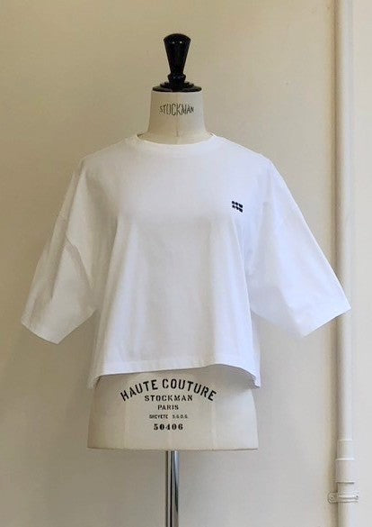 【anana】newnewフロッキーロゴクロップド丈Tシャツ/a19-008