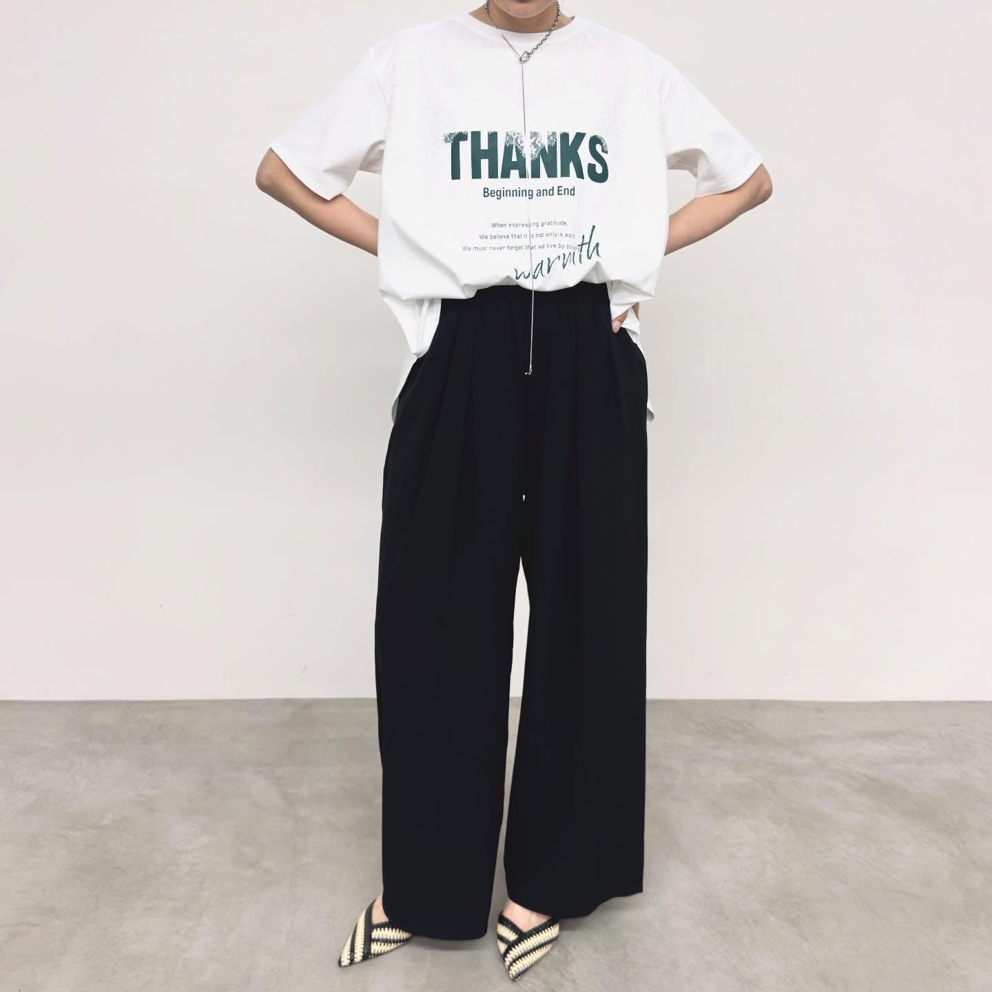 【NUS】ZOCCONポンチ×アイラッシュレースロゴT/610-35043