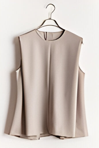 【STELLA CIFFON】ウォースフィルツイルスリーブレスブラウス/ST3-26405