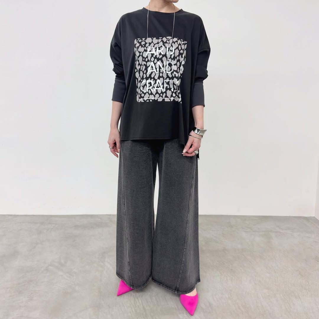 【NUS】コンパクトクールローレル天笠ミックスプリントロンT/550-35519