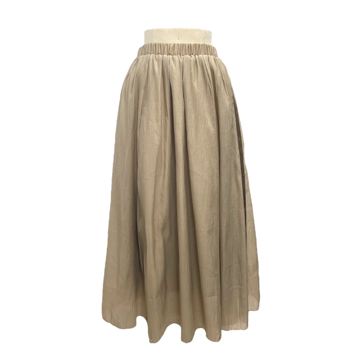 【ayane】サイドライン揚柳シフォンスカート/ 815320