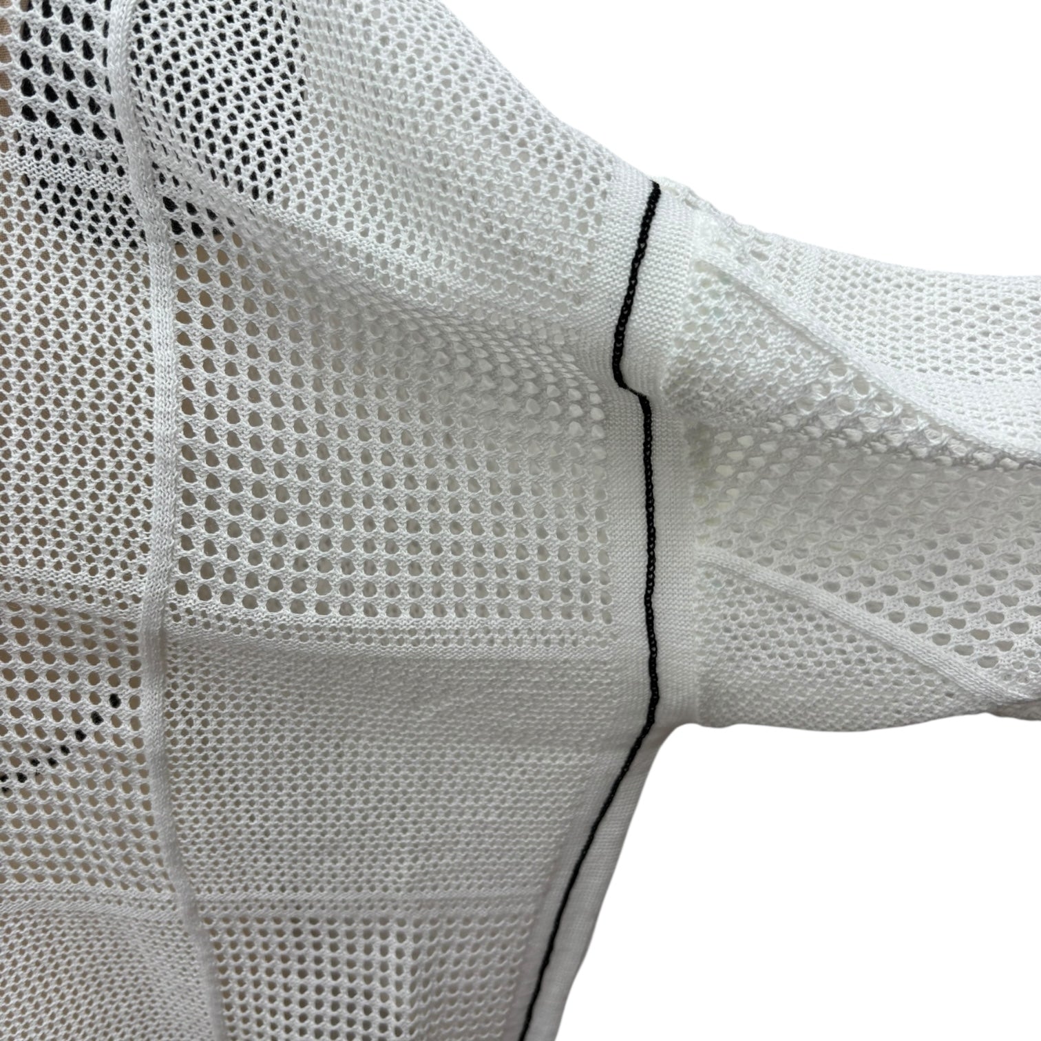 【ayane】格子柄メッシュニット/816318