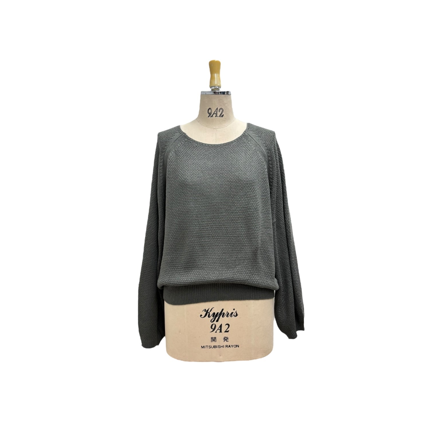 【ayane】ラーベン編みラグランニット/816320