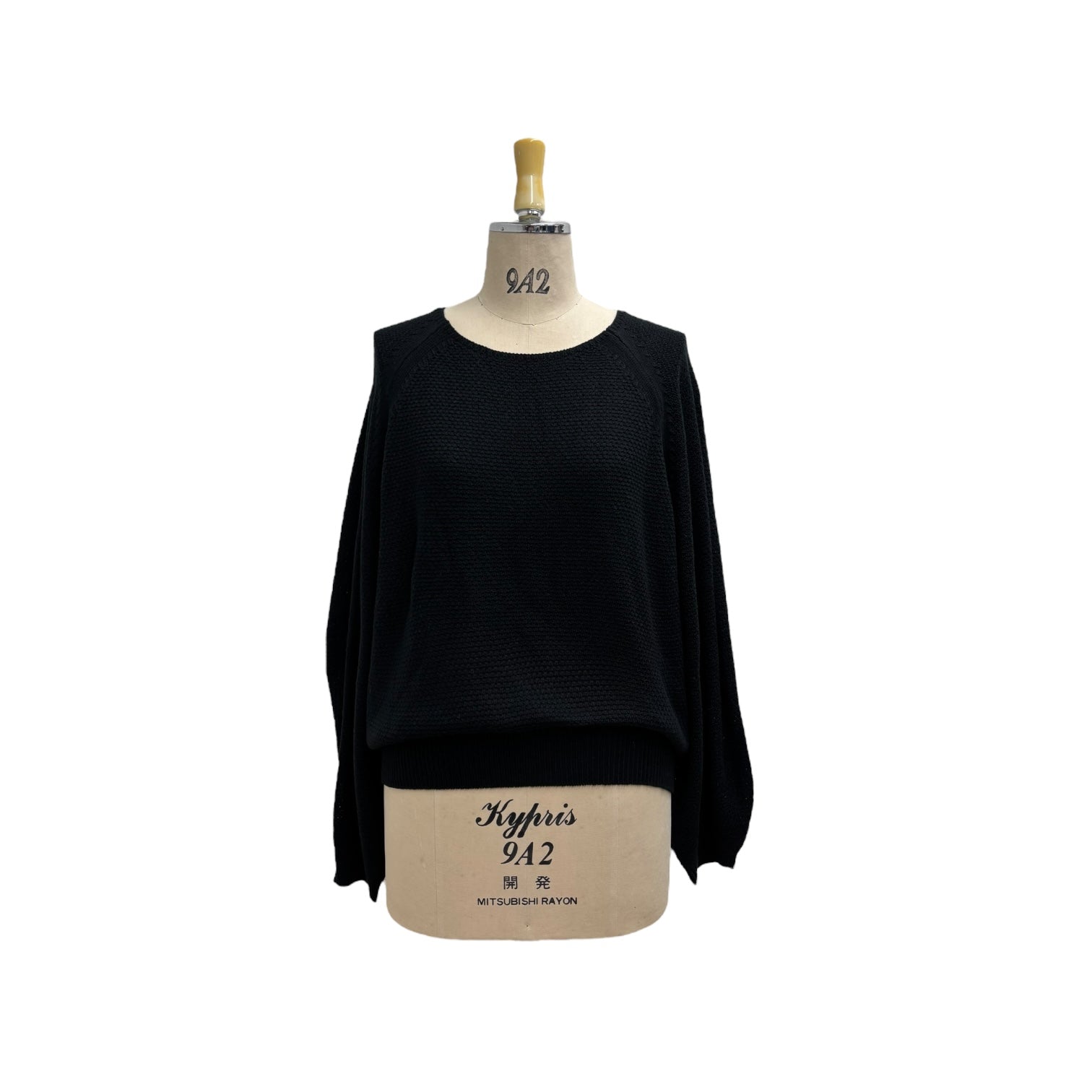 【ayane】ラーベン編みラグランニット/816320