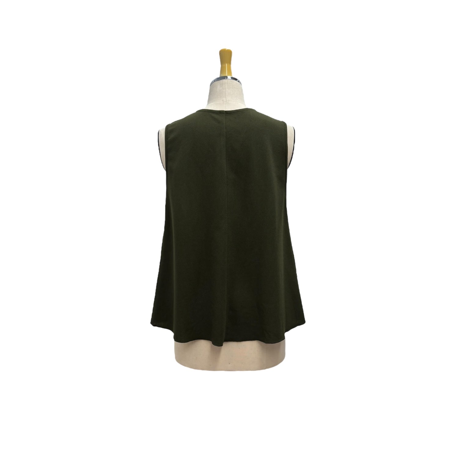 【ayane】ストレッチジョーゼット深Vベスト/816324