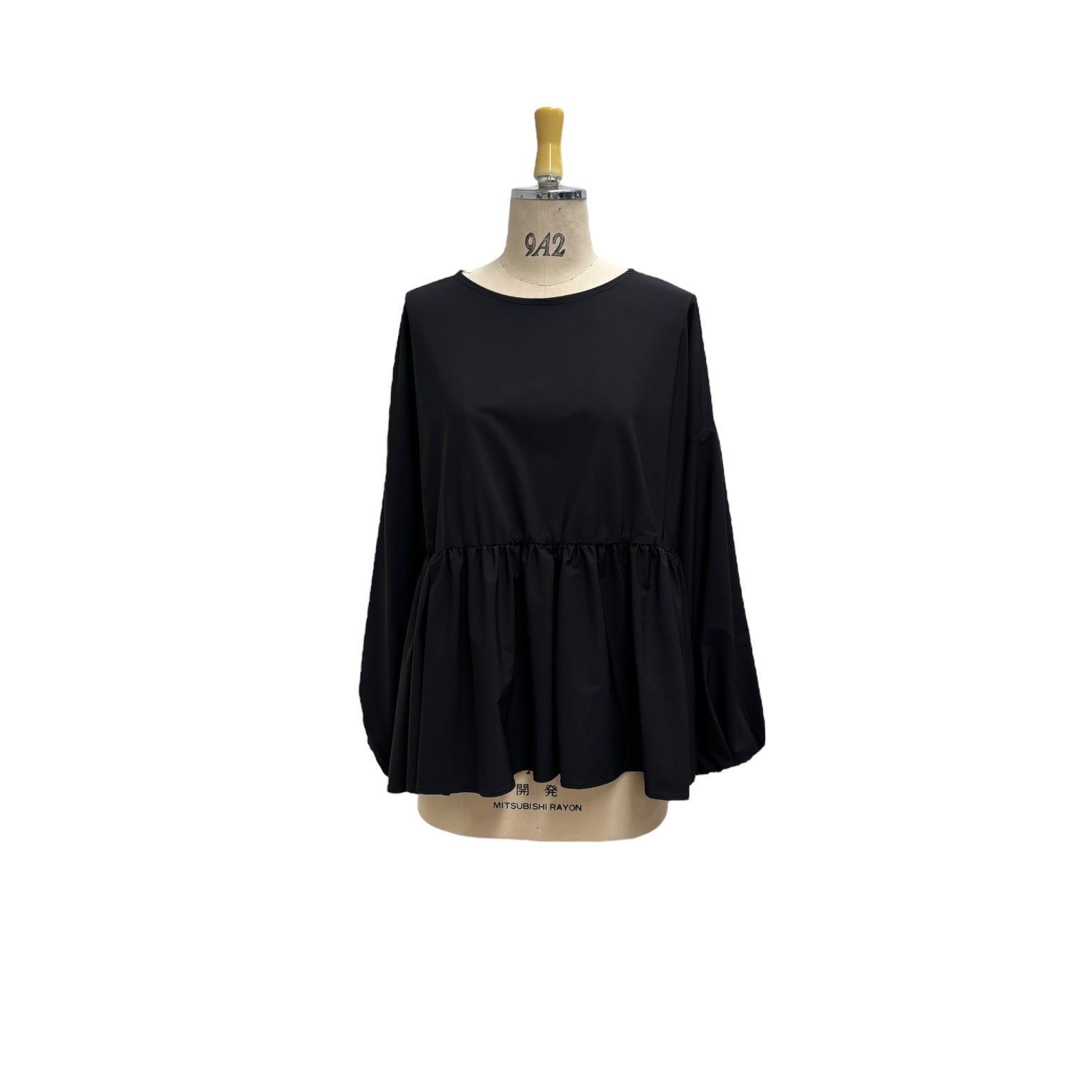 【ayane】ボリュームスリーブペプラムブラウス/816326