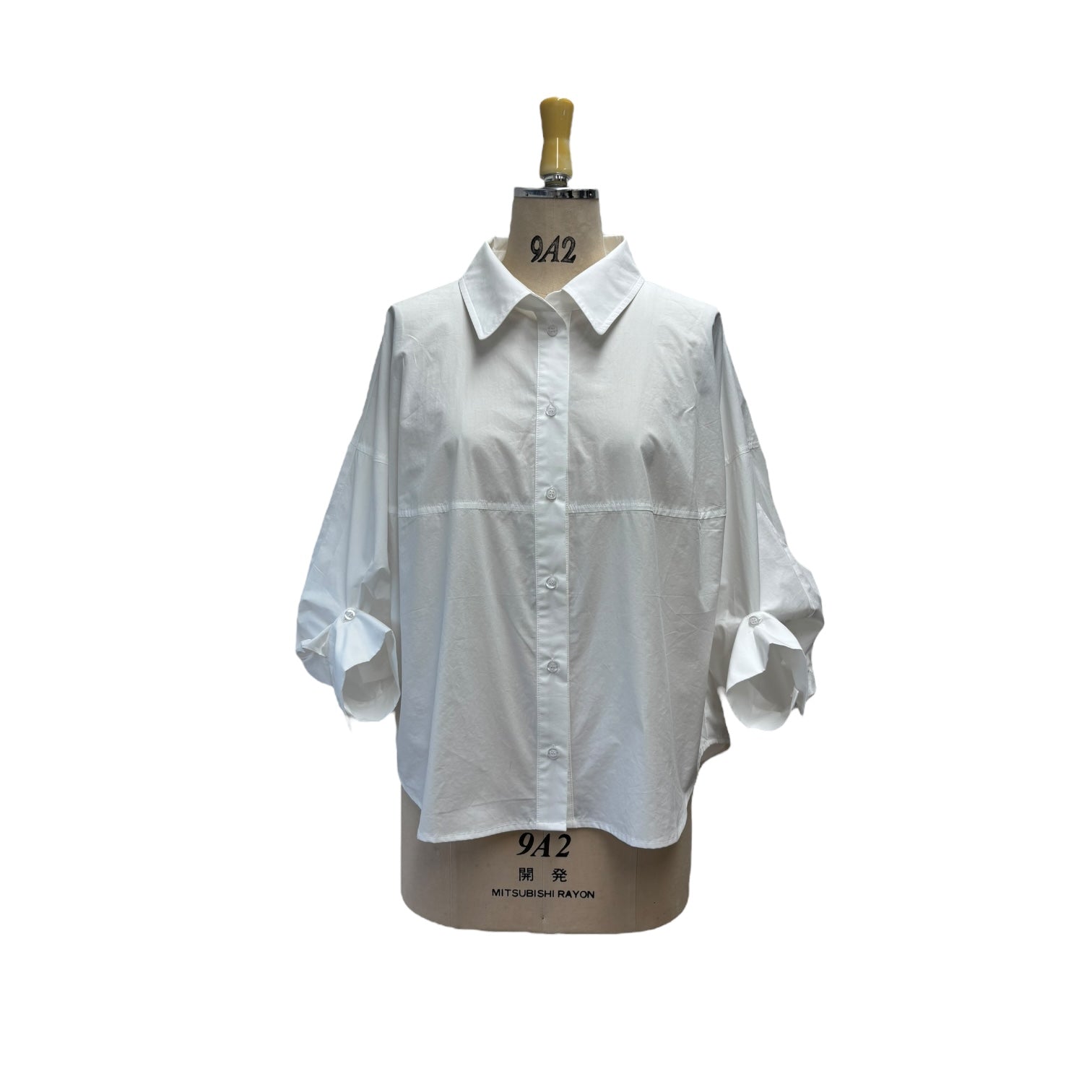 【ayane】ボタンタックスリーブシャツ/816330