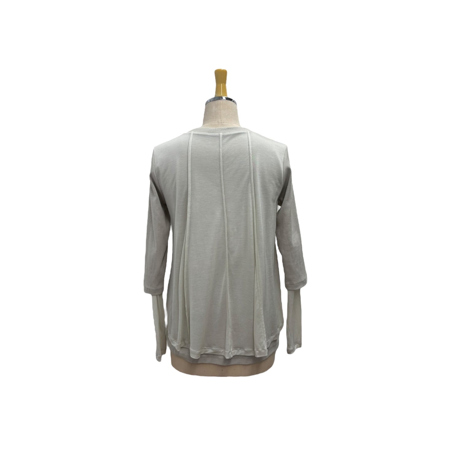 【ayane】シアーレイヤードフレアリブロンT⑦/816335