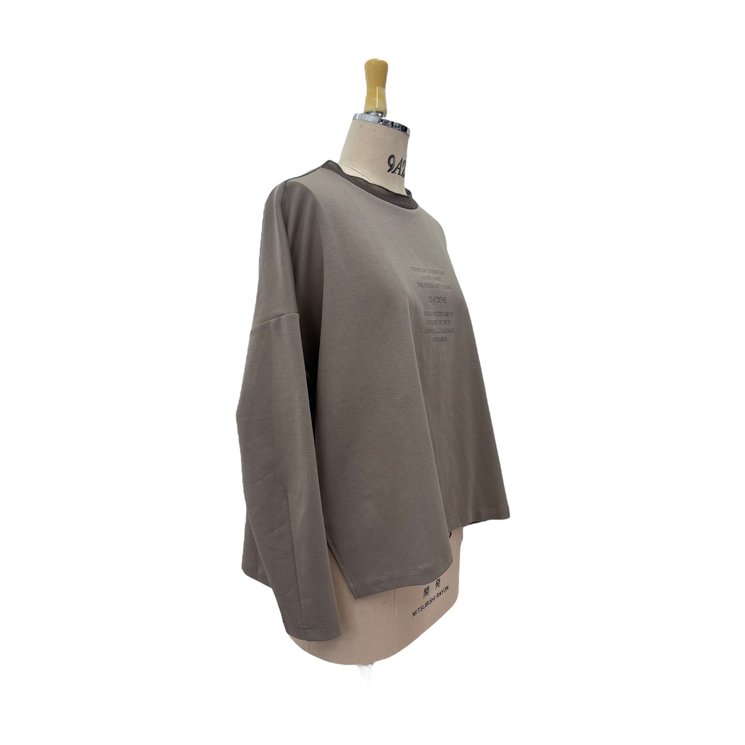 【ayane】ポンチ素材ゆるTシャツ/816337