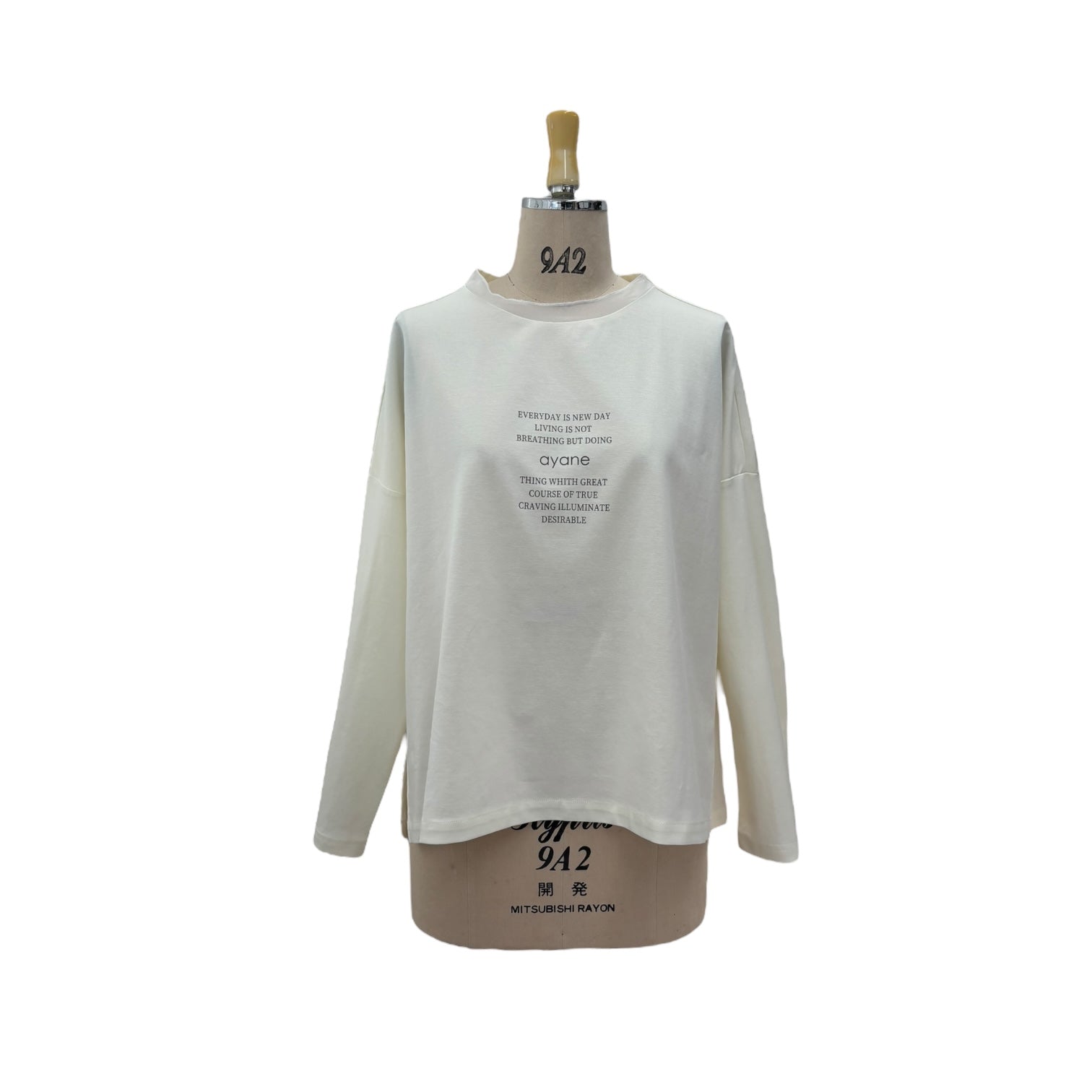 【ayane】ポンチ素材ゆるTシャツ/816337