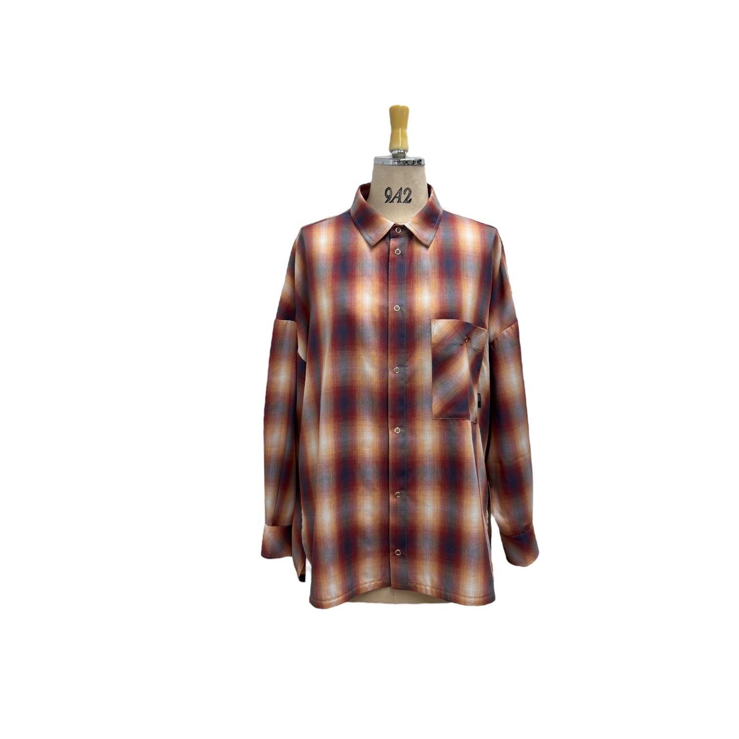 【ayane】コットンチェックシャツ/816341