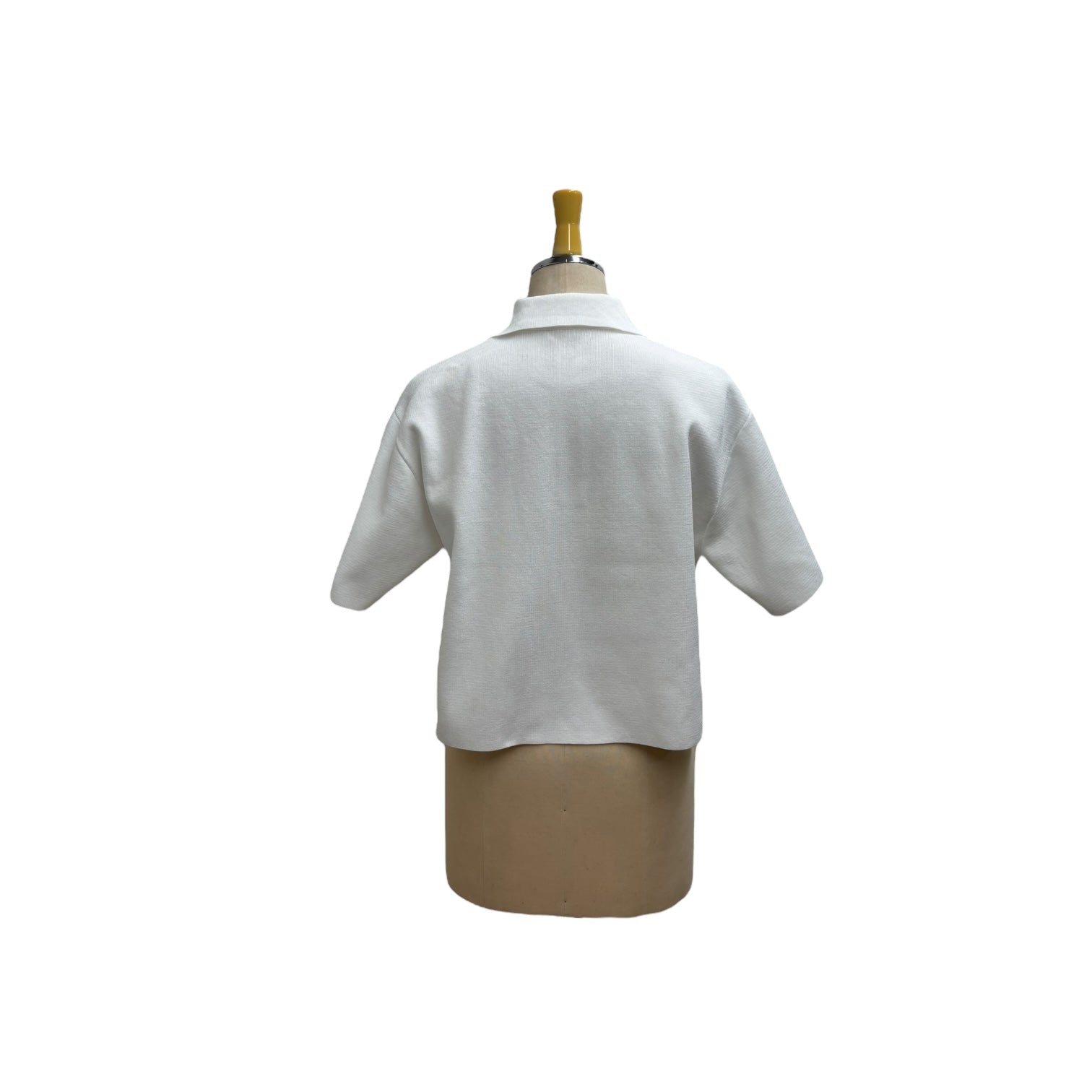 【ayane】スキッパー半袖ニット/816354