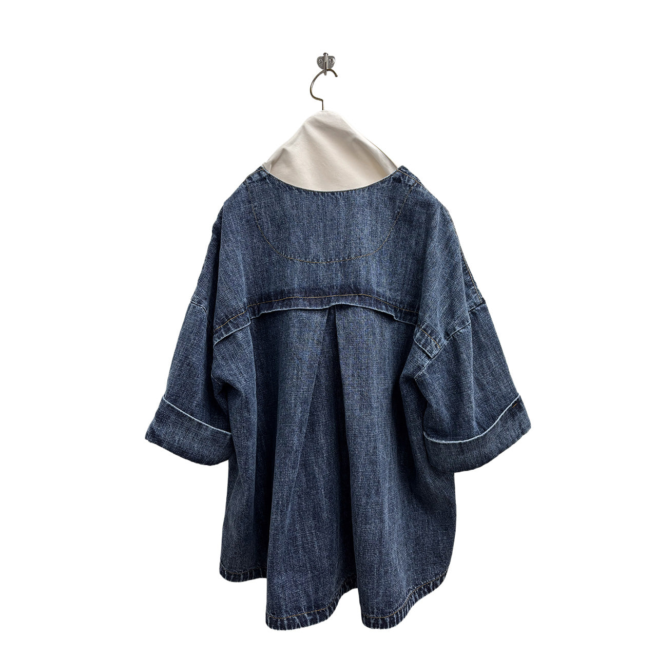 【ayane】麻混デニムジャケット/826501