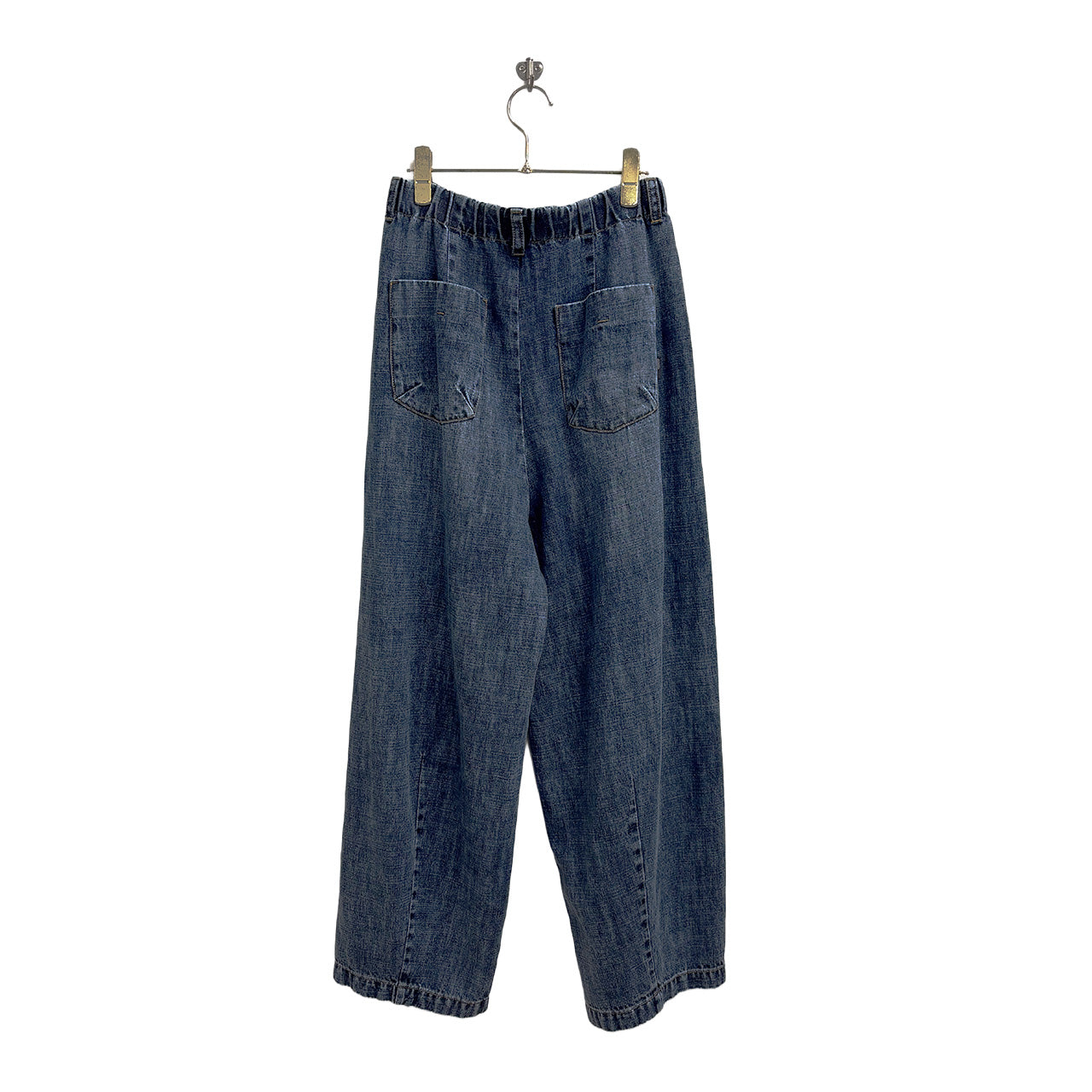 【ayane】麻混デニムバレルレッグパンツ/826502