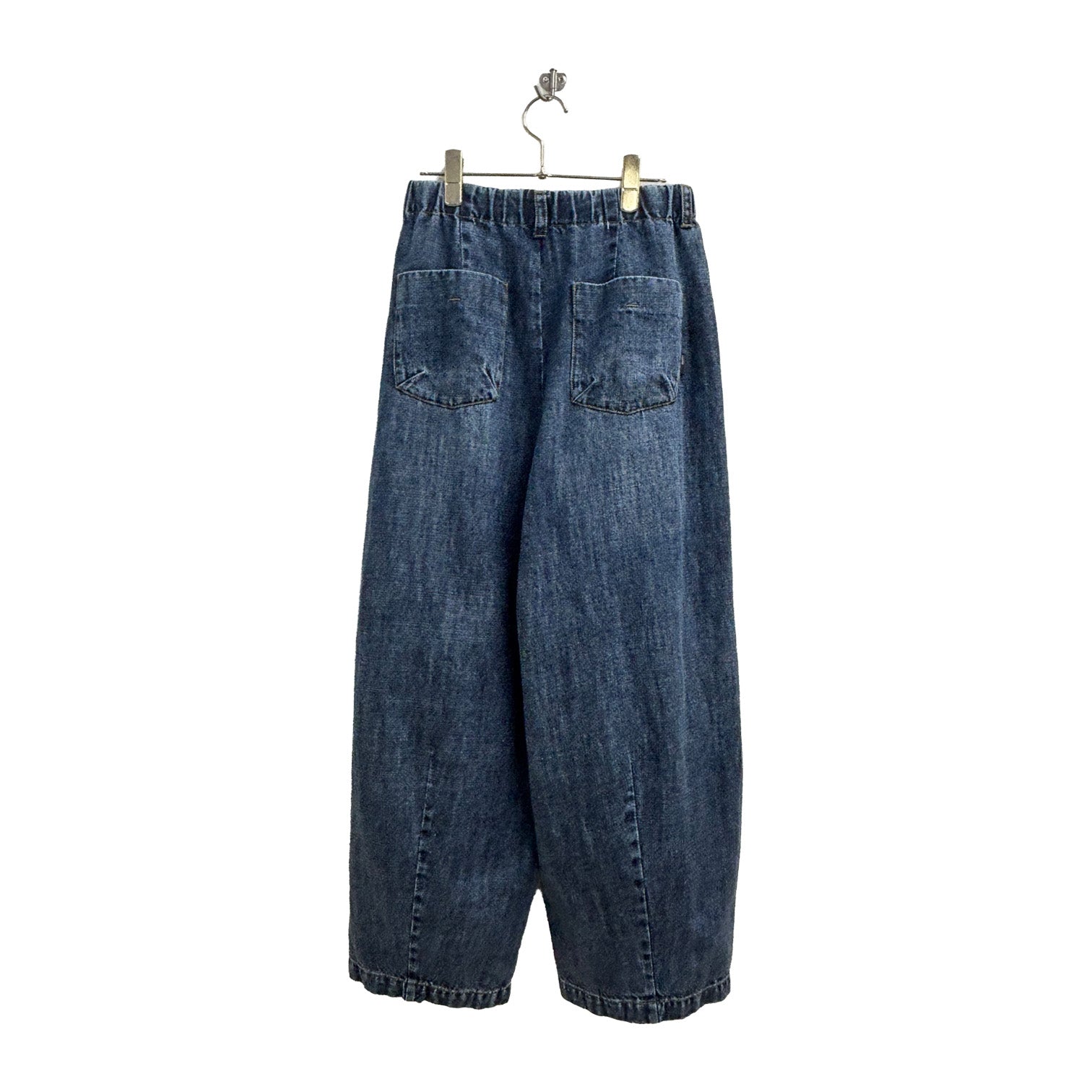 【ayane】麻混デニムバレルレッグパンツ/826502