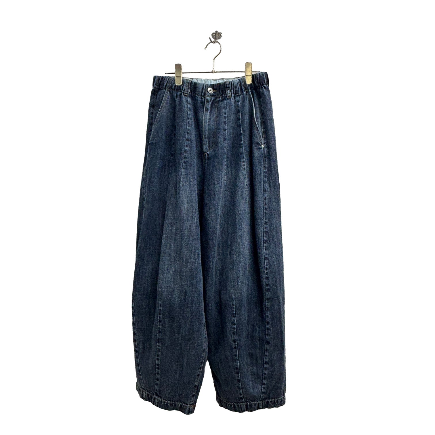 【ayane】麻混デニムバレルレッグパンツ/826502