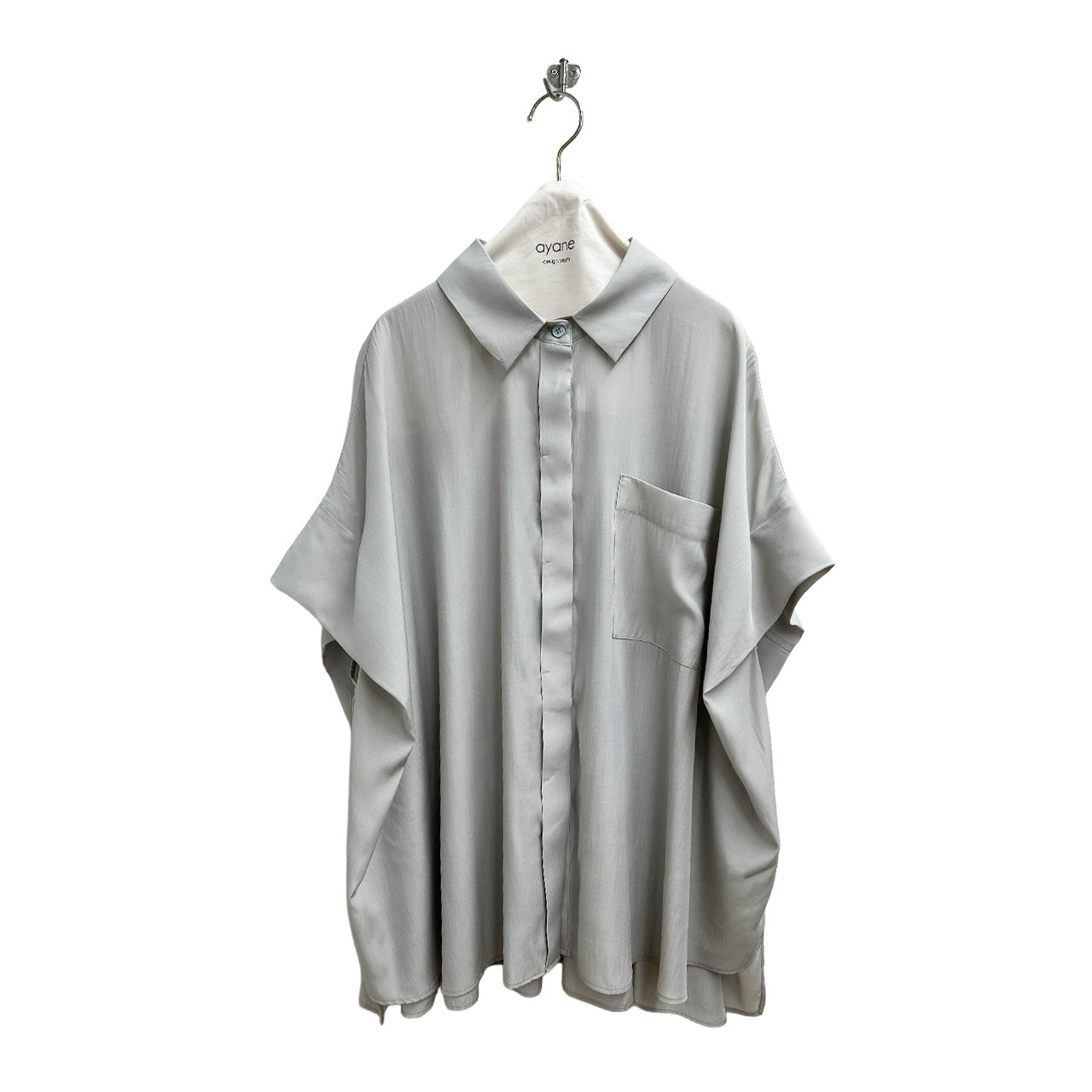 【ayane】オーバーサイズトロミシャツ/826514