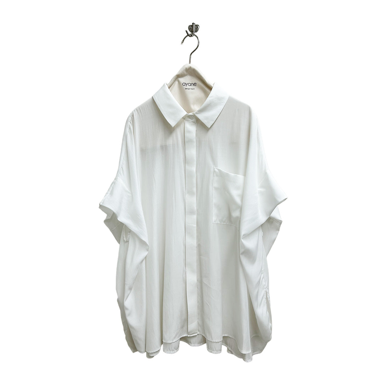 【ayane】オーバーサイズトロミシャツ/826514